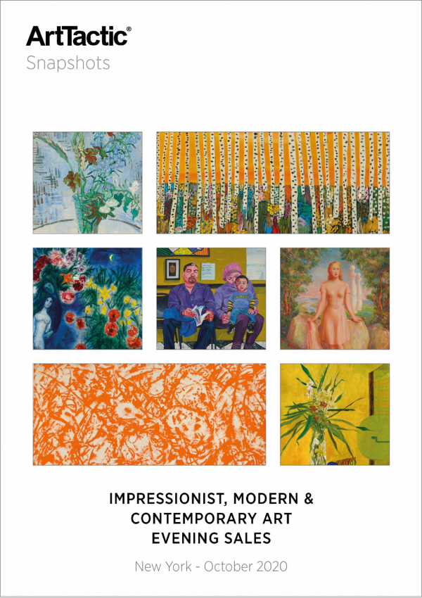 Contemporary, Impressionist & Modern Art_Auctions_New York_October_2020_SNAPSHOTS (Cover – Framed)